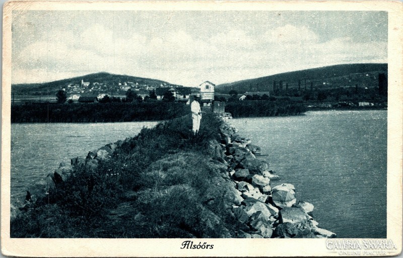 Alsóörs, Alsóörs postcard 1927