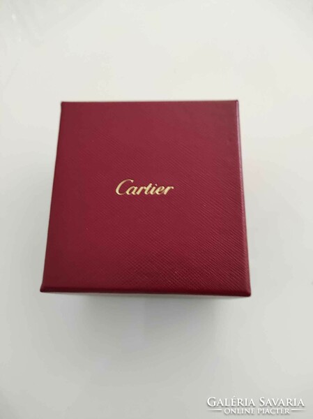 CARTIER Ékszer Doboz EREDETI Hibátlan mérete: 9 x 8.5 x 6 cm.