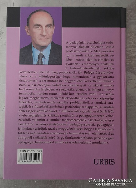 Dr.Balogh László - Pedagógiai pszihológia az iskolai gyakorlatban