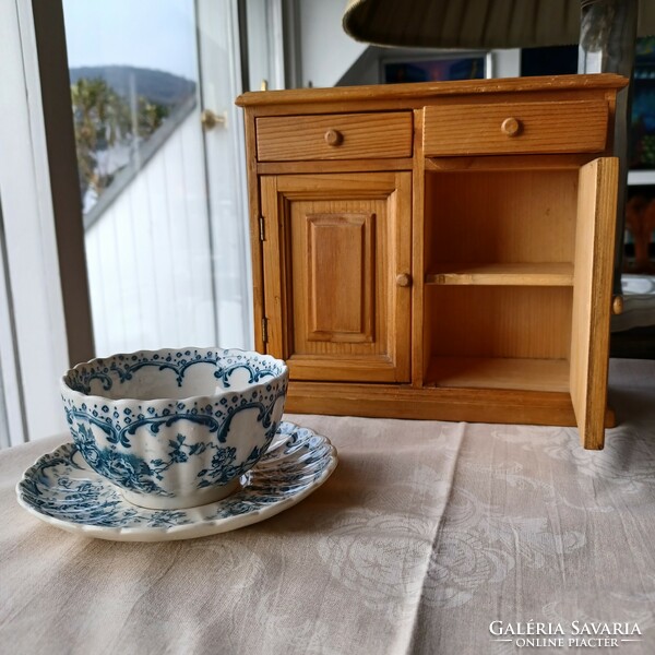 Mini waxed pine sideboard - for storing small things, jewelry, trinkets