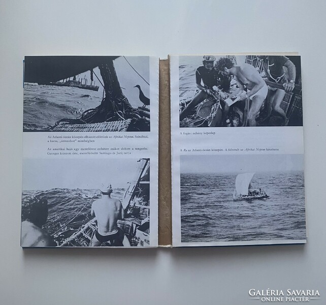 Thor Heyerdal A Ra expedíciók 1978. Gondolat Kiadó Budapest