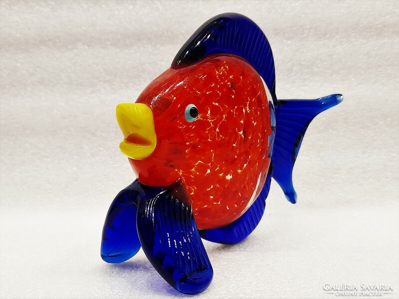 Retro Murano artistic glass fish