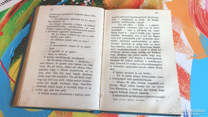 Mark Twain: Az 1,000.000 fontos bankó és más novellák - Athenaeum Kiadó 1915.