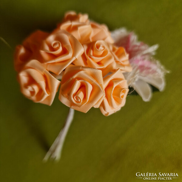 Wedding mcs33 - bouquet of roses, bush cream 20x80mm - orange
