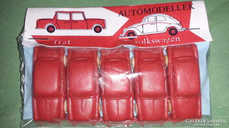 Retro trafikáru magyar kisipari fröcsölt műanyag kisautók bontatlan eredeti csomag RITKA GYŰJTŐI 10
