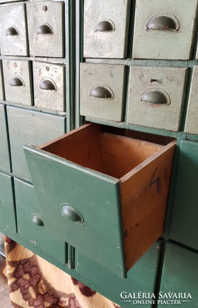 Szatócsbolti 48-drawer cabinet in pairs