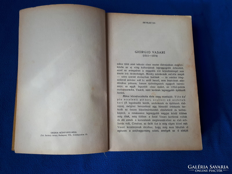 Giorgio Vasari's renaissance masters translation of the first edition of 1924
