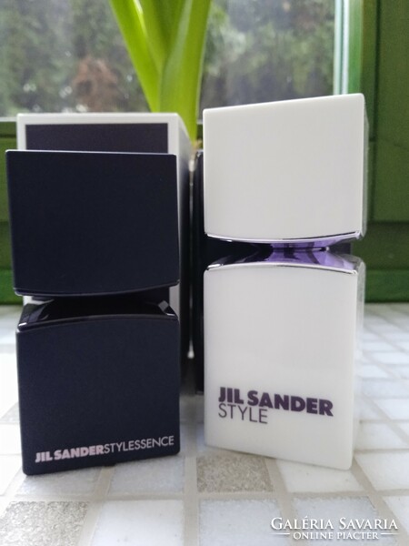 Perfume bottles for collection jil sander style and stylessence