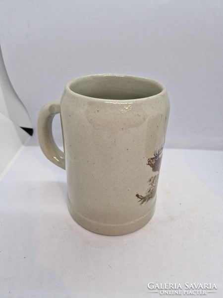 Pair of Gerz hunting beer mugs