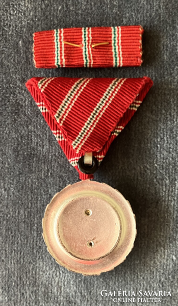 Service merit medal with miniature