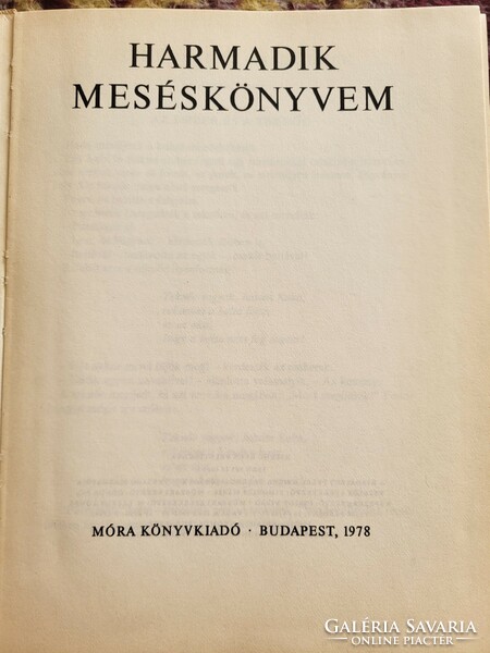 Harmadik meséskönyvem