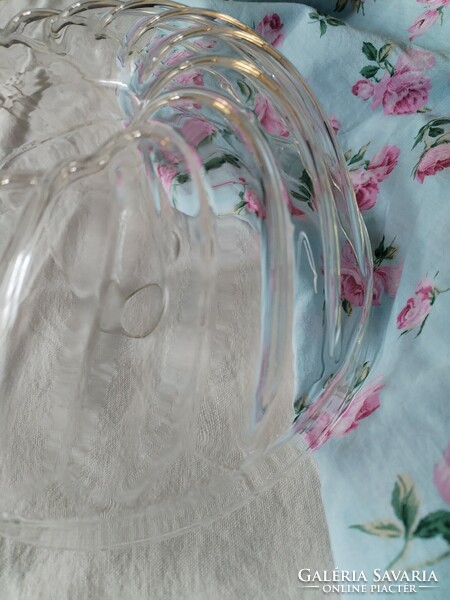 Glass, kuglóf shape - with a nostalgic character