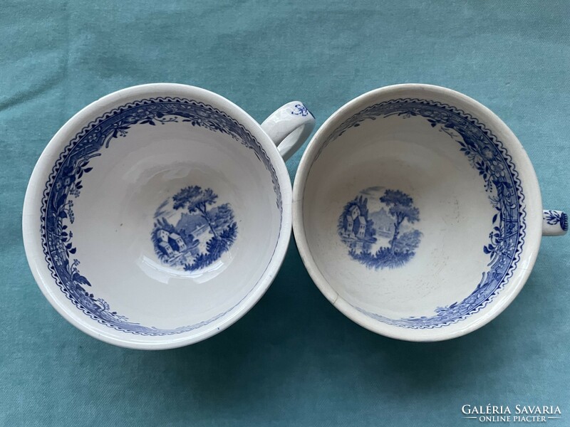 Villeroy & Boch kék Burgenland porcelán teás csésze alátéttel