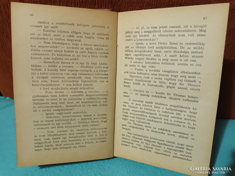 I. S. Fletcher - A hurok - Tolnai Nyomdai Műintézet és Kiadóvállalat R.-T.﻿,