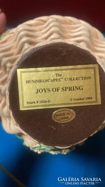 Goebel/Hummel Spring joys, Easter basket