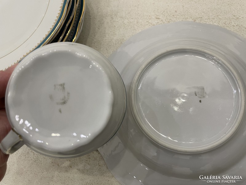 Zsolnay antique porcelain tableware coffee tea set