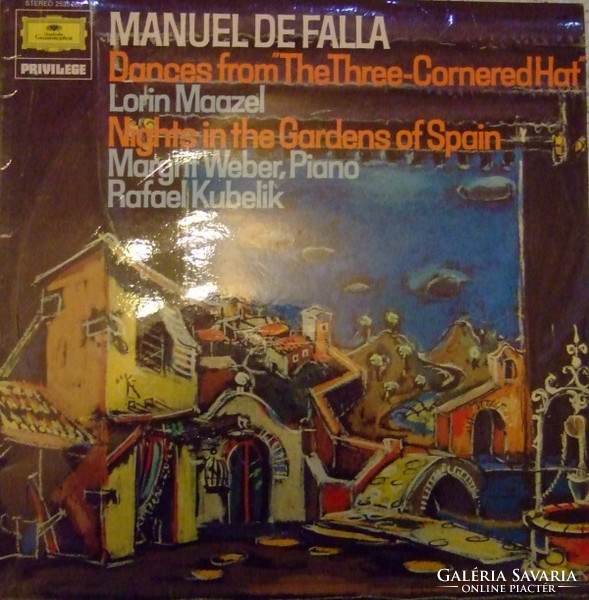 De Falla /Maazel,Weber,Kubelik-Dances From "The Three-Cornered Hat"Nights In The Gardens Of Spain(LP