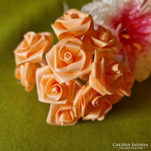 Wedding mcs33 - bouquet of roses, bush cream 20x80mm - orange