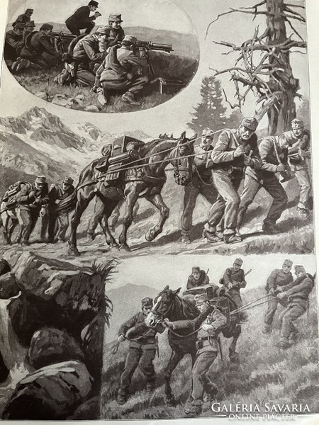 The Great War in writing and pictures 1.-7. Complete! With lots of illustrations!
