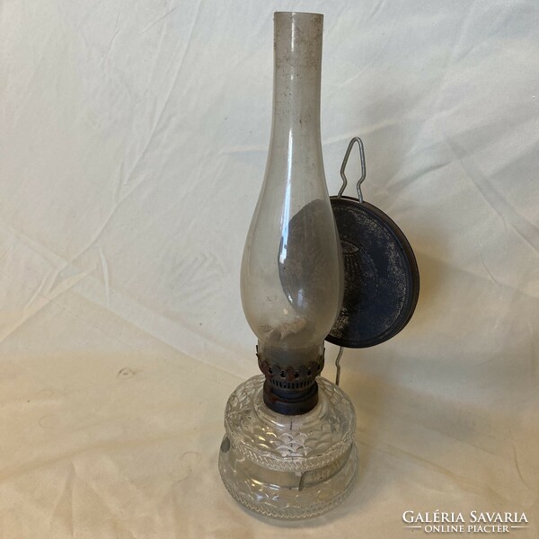 Antique kerosene lamp