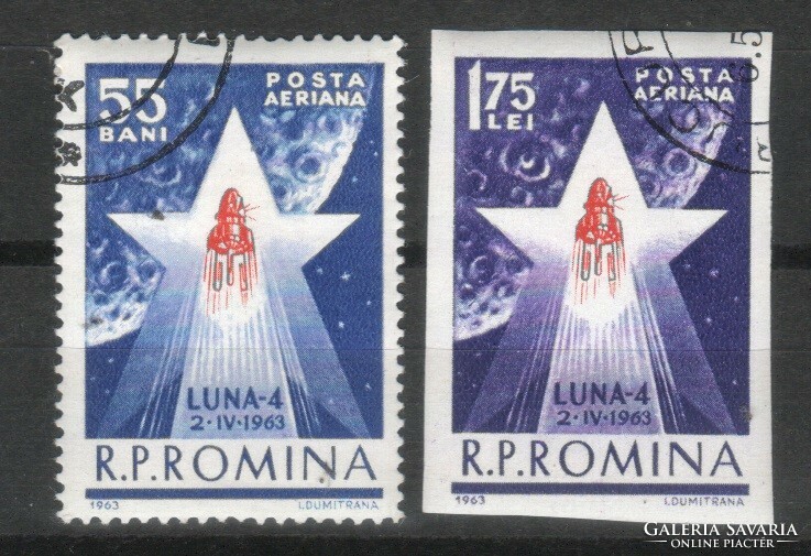 Románia 1549 Mi 2143-2144    0,60 Euró