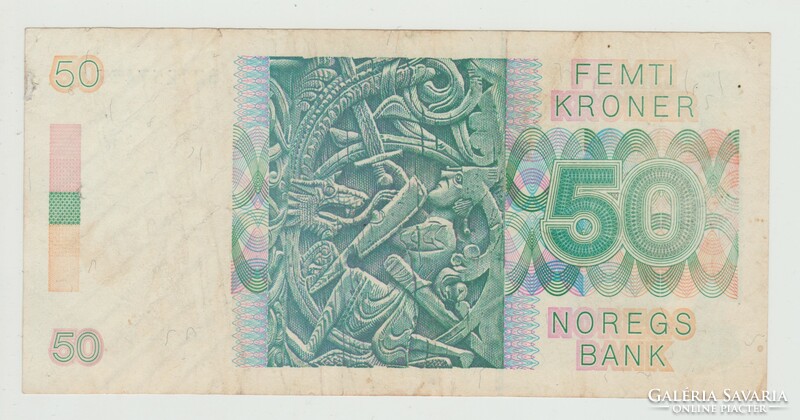 NORVÉG 50 KORONA 1993