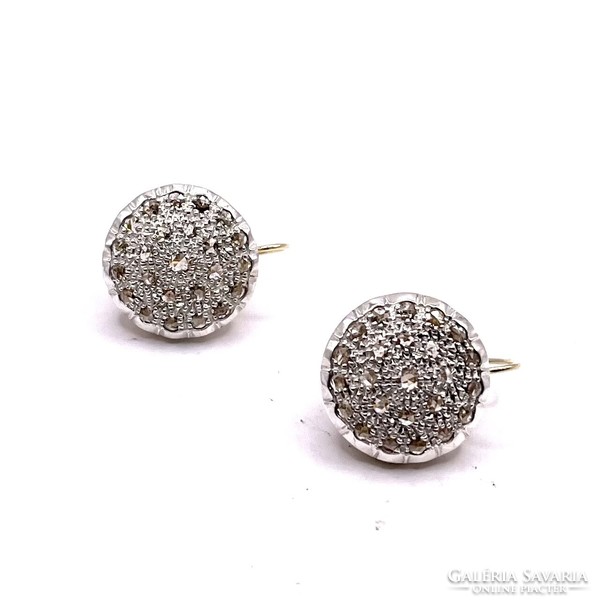 4808. Art deco earrings with diamonds