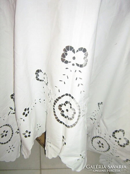Beautiful, special, vintage-style folk-style antique curtain