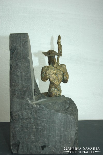 Don Qujiote - bronz szobor