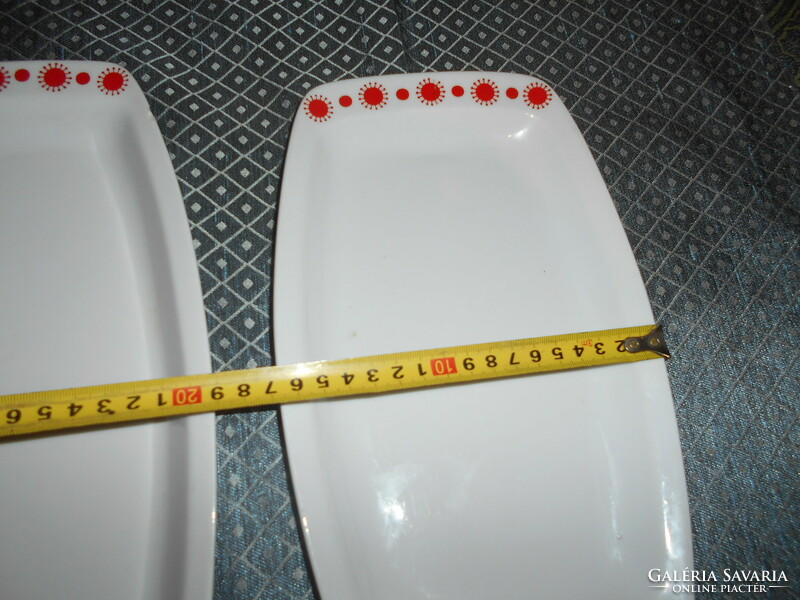2 db Alföldi porcelán pecsenyés tál  asztalközép - napocska dekor-az ár 2 db-ra vonatkozik