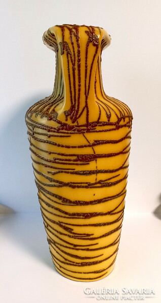 An imposing floor vase designed by artist Margit Csizmadia