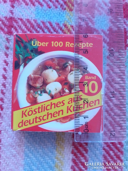 Mini book maggi kochstudio band 10 German recipes with pictures 1997