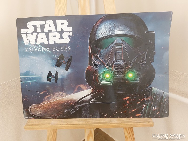 (K) Star Wars plakát 2 oldalas 2016. 59x40 cm