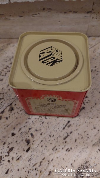 Compack maraschino tea old tin box in good condition