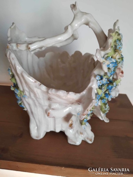 Antique floral table centerpiece