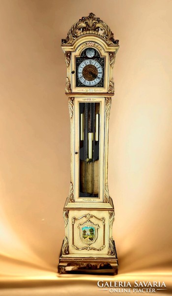 A810 hand-painted Provence style standing clock