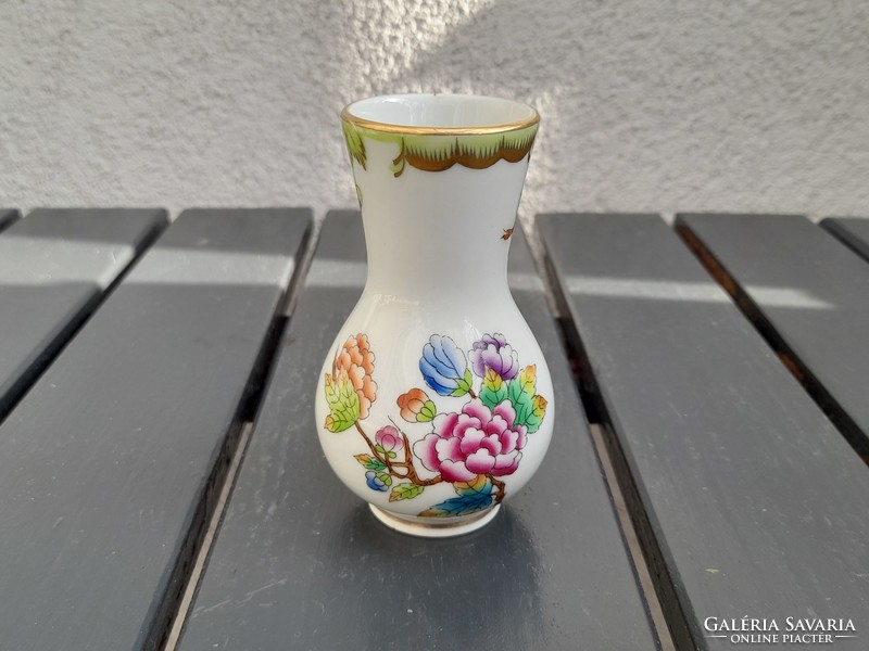Meseszép Herendi dúsan körbefestett kis váza