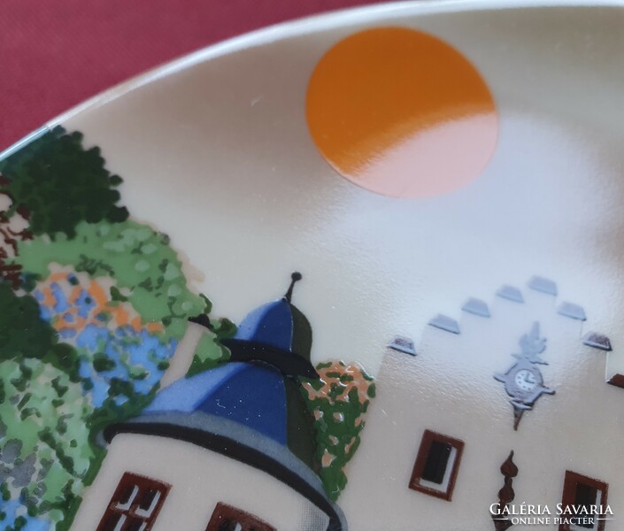 Mespelbrunn walter German scene porcelain plate can be hung on the wall