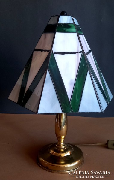 Tiffany table lamp old negotiable art deco design