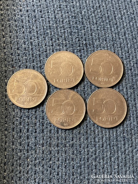 Jubilee HUF 50 coins (from circulation)