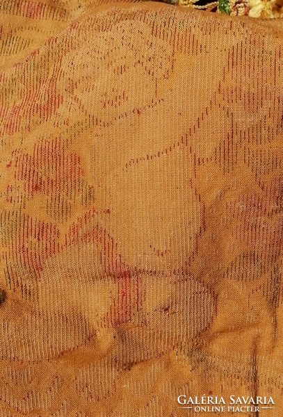 Angelic bedspread handmade silk weave, baroque style rarity