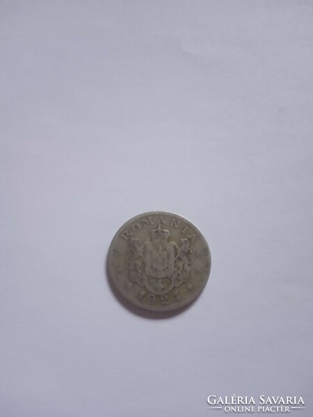 Romania 1 lei ( leu ) 1924 !! (3)