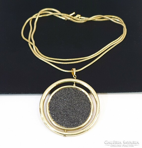 Trifari New York 1970's gold necklace
