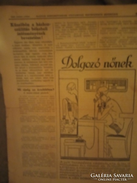 Régi 1929-es újság lap !!