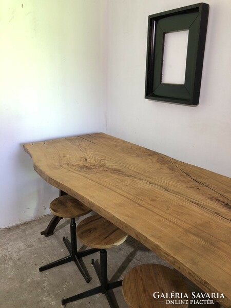 Dining table, dining table, industrial table, loft table