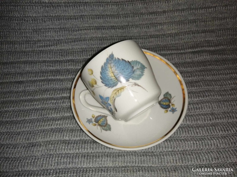Orosz porcelán kávéscsésze aljjal (A5)