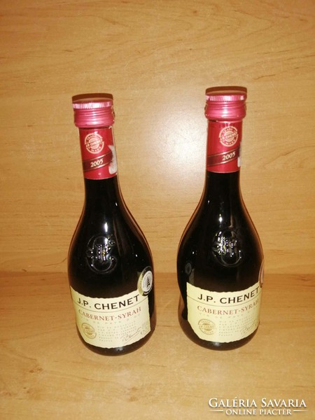 J. P. Chenet cabernet-syrah red wine 2005. In pairs, for collection! (39/D)