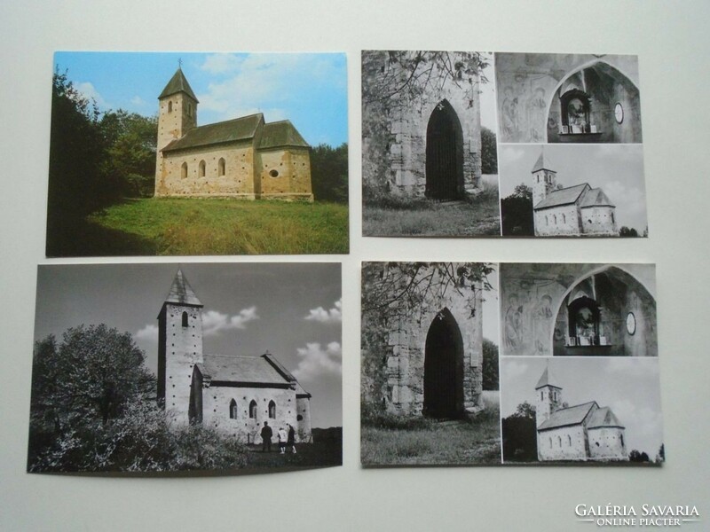 D200936 - 4 postcards 1973-1981