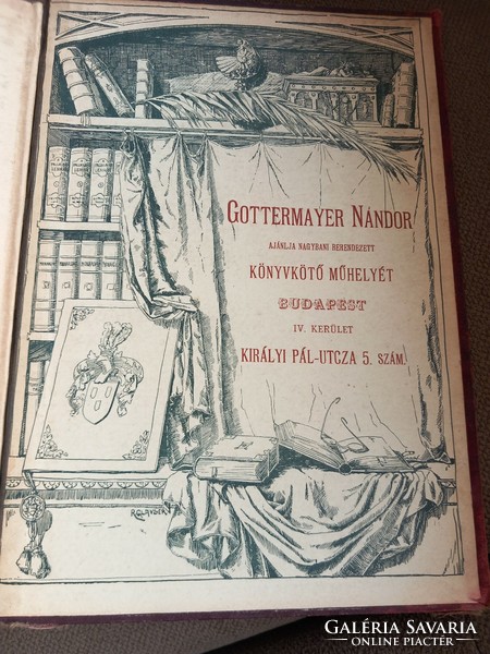 Millennium book list of Hungarian book publishers 1896