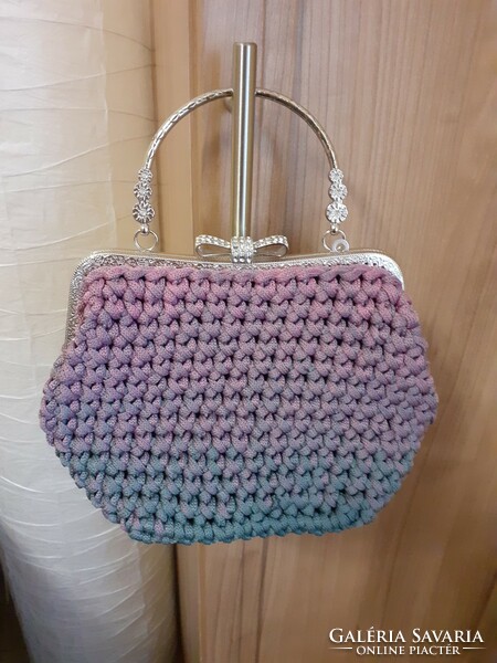 Small crochet casual purse